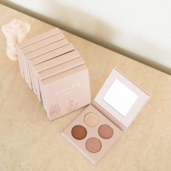 Guiya Minerals - Morning Glow Eyeshadow Palette