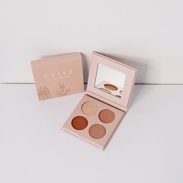 Guiya Minerals - Morning Glow Eyeshadow Palette